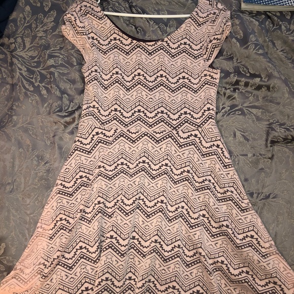 Pink Patterned Dress - Picture 1 of 2